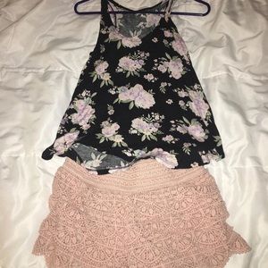 Tank top and shorts